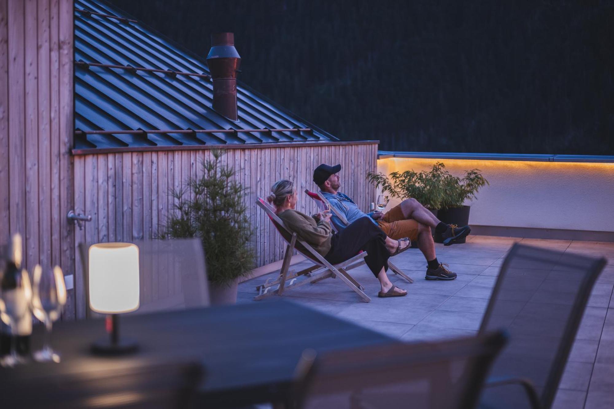 Tante Anna - Retreats Mit Weitblick Aparthotel Sankt Gallenkirch Exterior foto